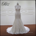 Robe de mariée traditionnelle en dentelle sirène